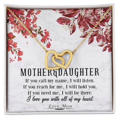 Mother & Daughter- Interlocking Hearts Interlocking Hearts Necklace