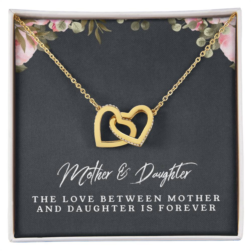 Mother & Daughter - Interlocking Heart Necklace Interlocking Hearts Necklace