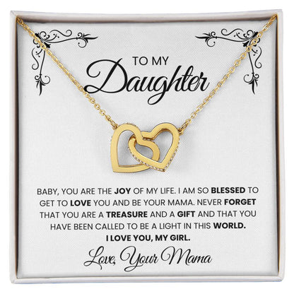 Joy Of My Life Interlocking Hearts Necklace