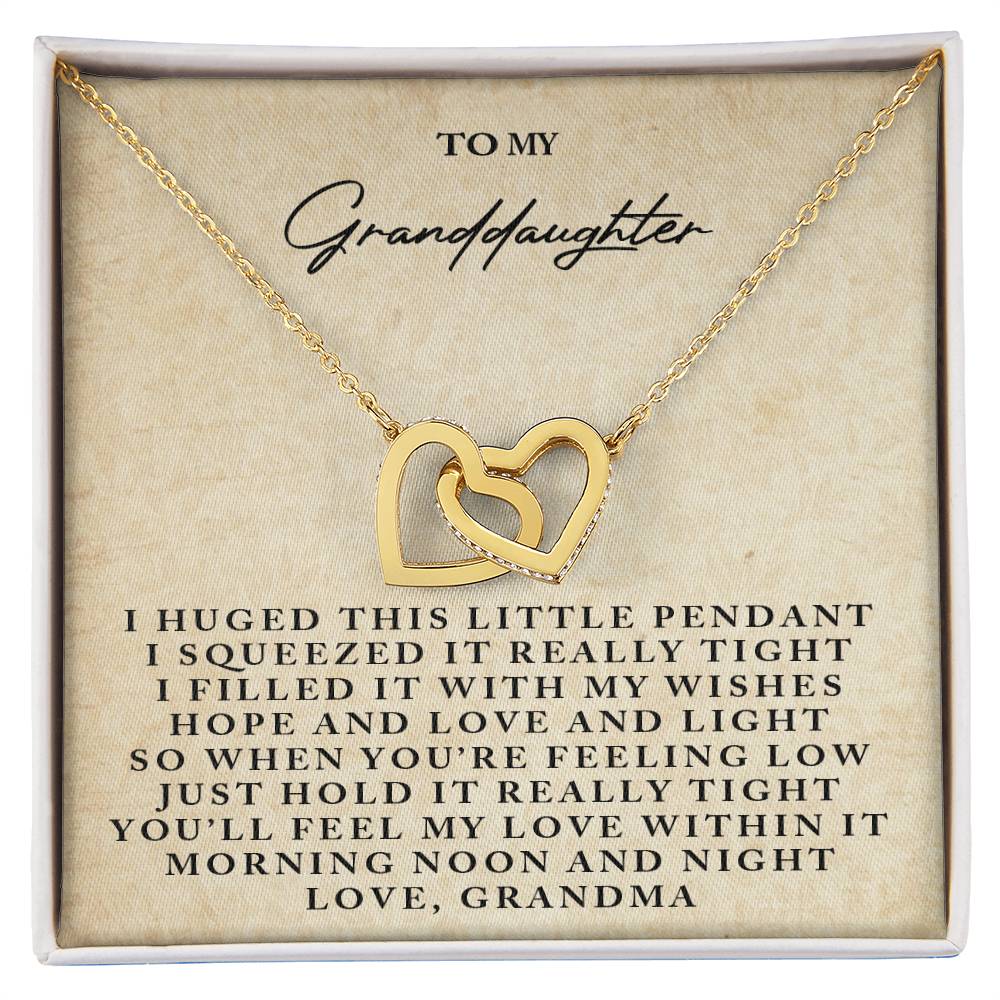 Give Her The Gift She Will Always Remember?? - Interlocking Necklace Interlocking Hearts Necklace