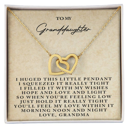 Give Her The Gift She Will Always Remember?? - Interlocking Necklace Interlocking Hearts Necklace