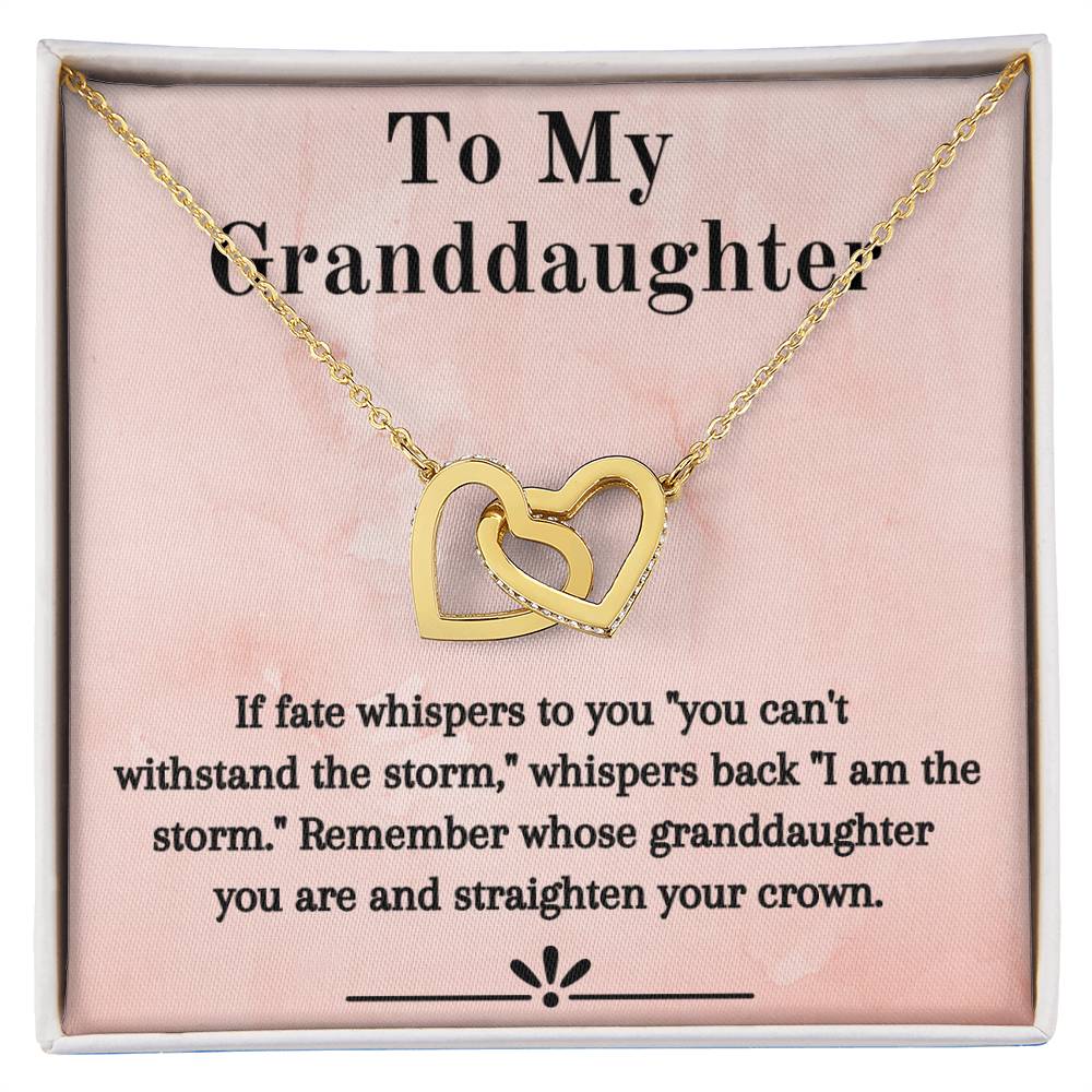 My Princess - Interlocking Hearts Necklace