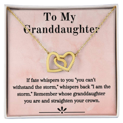 My Princess - Interlocking Hearts Necklace