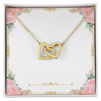 Mother'S Day Interlocking Hearts Necklace