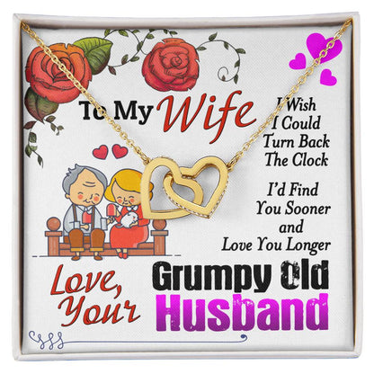 Old Man'S Wife - Interlocking Heart Necklace Interlocking Hearts Necklace