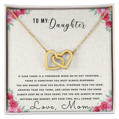 TOD923~1 Interlocking Hearts Necklace