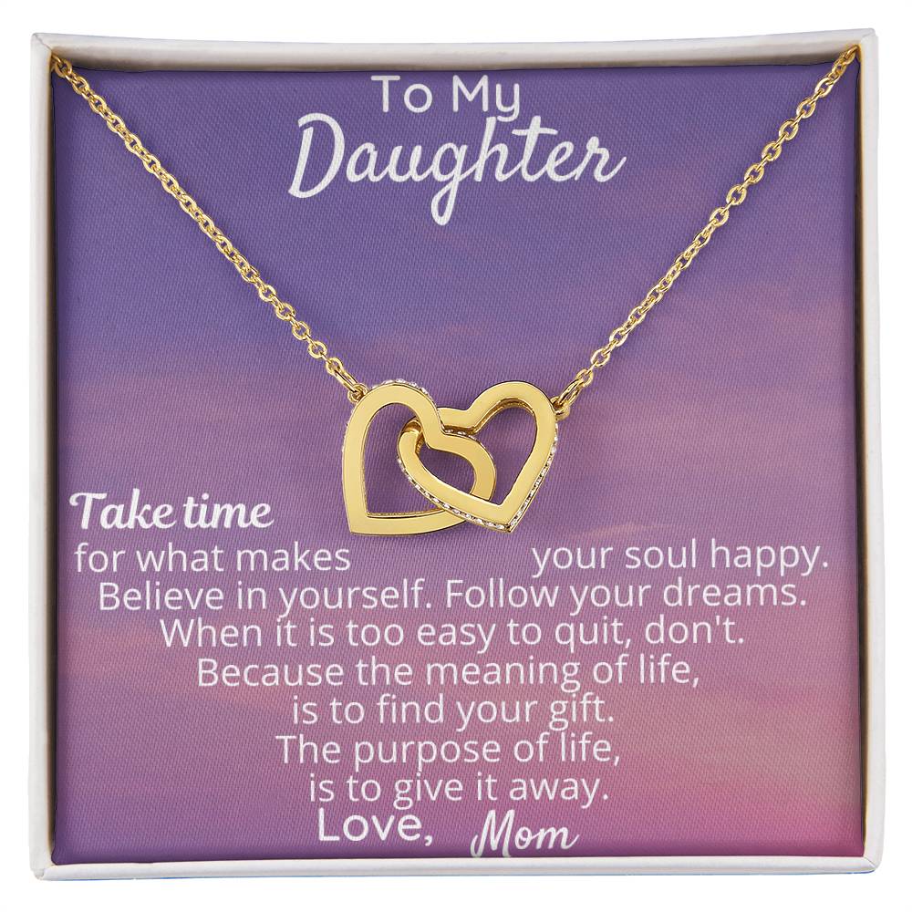 Take Time For - Interlocking Hearts Necklace