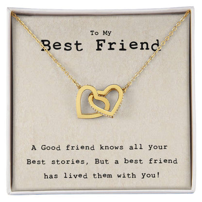 Bff Gift Best Friend Gift Soul Sisters Necklace Big Little Sorority Tribe Necklace Best Friend Love Necklace Interlocking Hearts Necklace