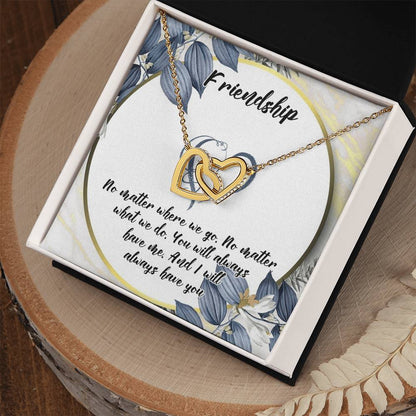Best Friend Necklace Gifts Friendship Necklace Gift Best Friend Birthday Gifts Jewelry Soul Sister Necklace Friendship Birthday Gifts Interlocking Hearts Necklace