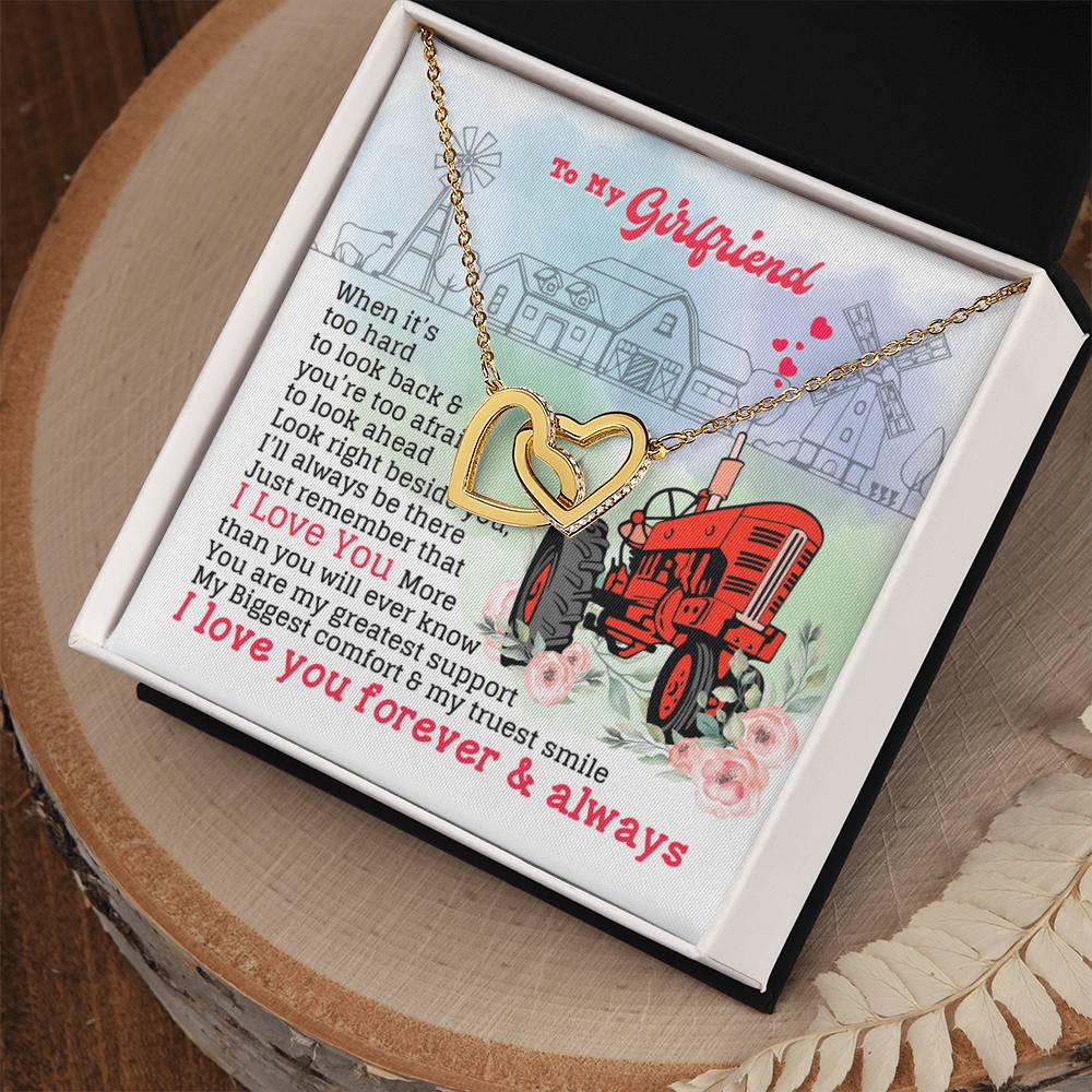 Farmer'S Girlfriend - Interlocking Heart Necklace Interlocking Hearts Necklace