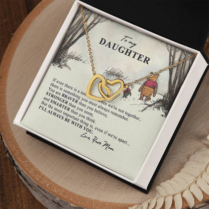 Interlocking Heart Necklace For Daughter Interlocking Hearts Necklace