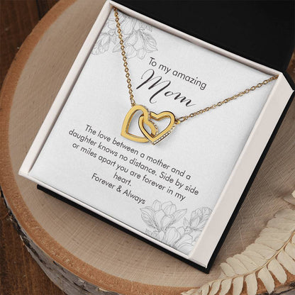 Forever In My Heart Interlocking Hearts Necklace