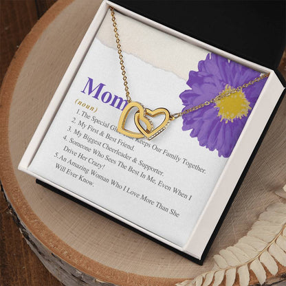 The Perfect Mother'S Day Gift. Interlocking Hearts Necklace