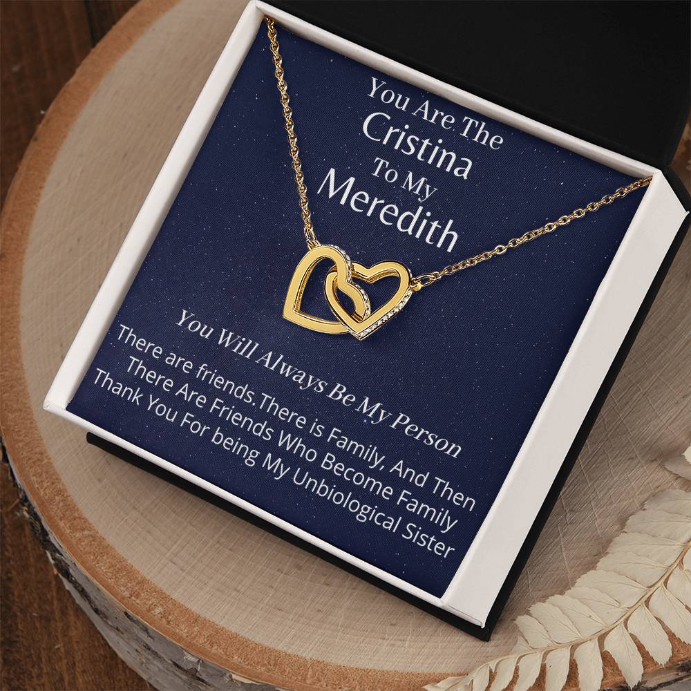 To My Person Nurse Week Special Interlocking Hearts Necklace