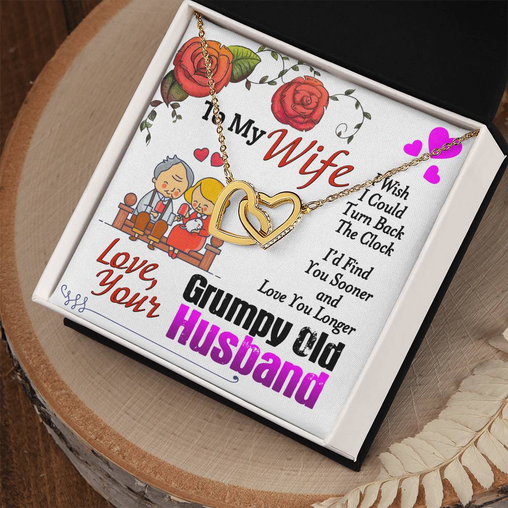 Old Man'S Wife - Interlocking Heart Necklace Interlocking Hearts Necklace