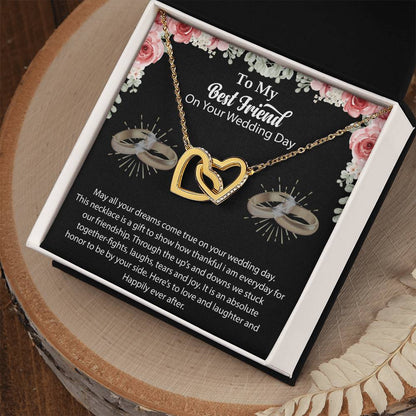 My Best Friend’S Wedding Interlocking Hearts Necklace