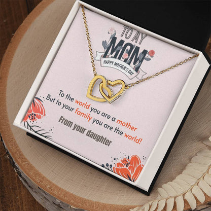 My World Necklace Save $20 Interlocking Hearts Necklace