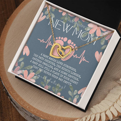NE9BDD~1 Interlocking Hearts Necklace