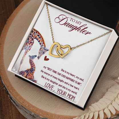 TOC058~1 Interlocking Hearts Necklace