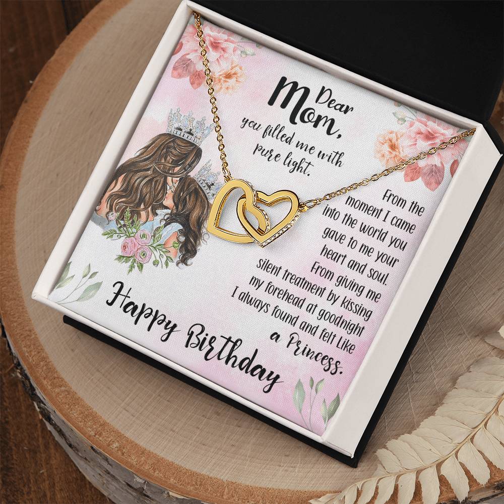 You Fill Me Interlocking Hearts Necklace