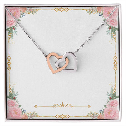 Mother'S Day Interlocking Hearts Necklace