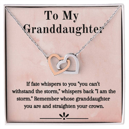 My Princess - Interlocking Hearts Necklace