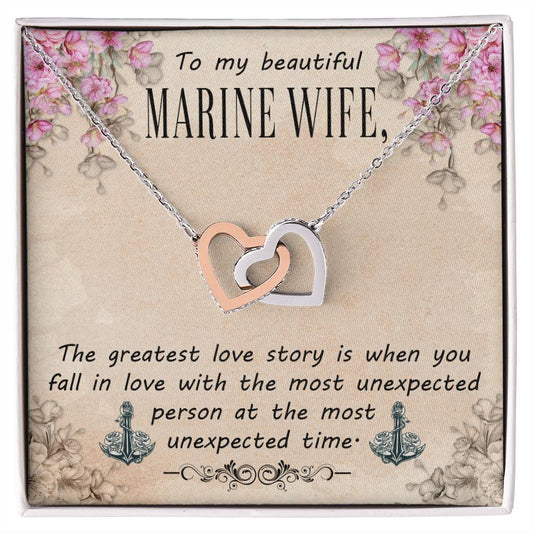 Interlocking Hearts Necklace Anniversary Gift For Wife Gift For Her From Husband Gift For Her Mothers Day Gift Valentines Day Gift Gifts For Wife Christmas Gift