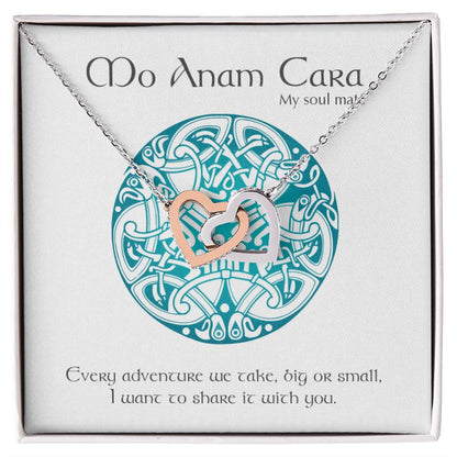 Mo Anam Cara - Interlocking Hearts Interlocking Hearts Necklace