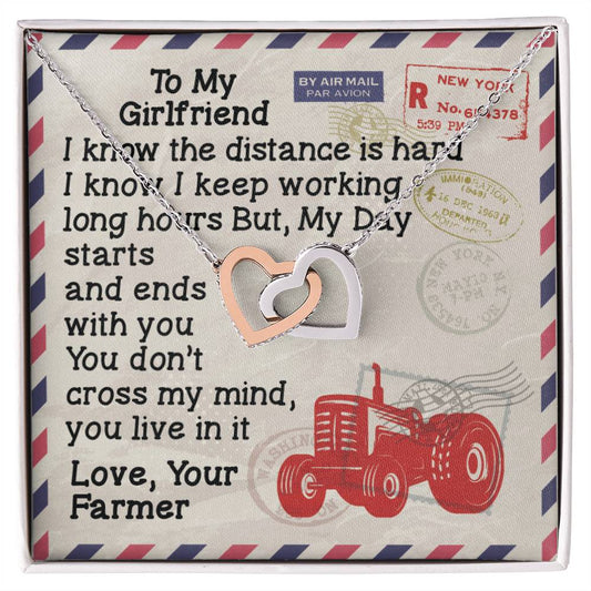 Farmer'S Girlfriend - Interlocking Heart Necklace Interlocking Hearts Necklace