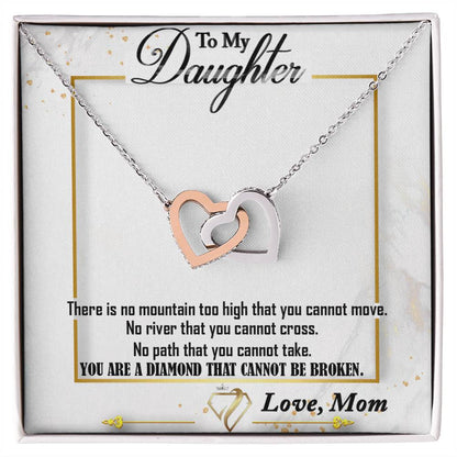 Hearts Necklace Interlocking Hearts Necklace