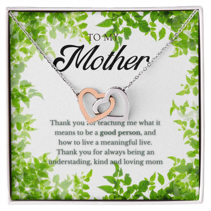 Never-Ending Love Interlocking Hearts Necklace