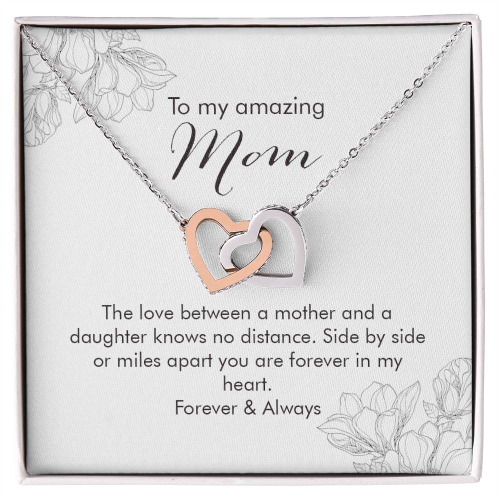 Forever In My Heart Interlocking Hearts Necklace