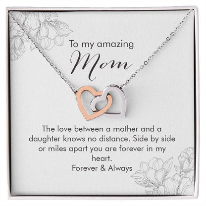Forever In My Heart Interlocking Hearts Necklace