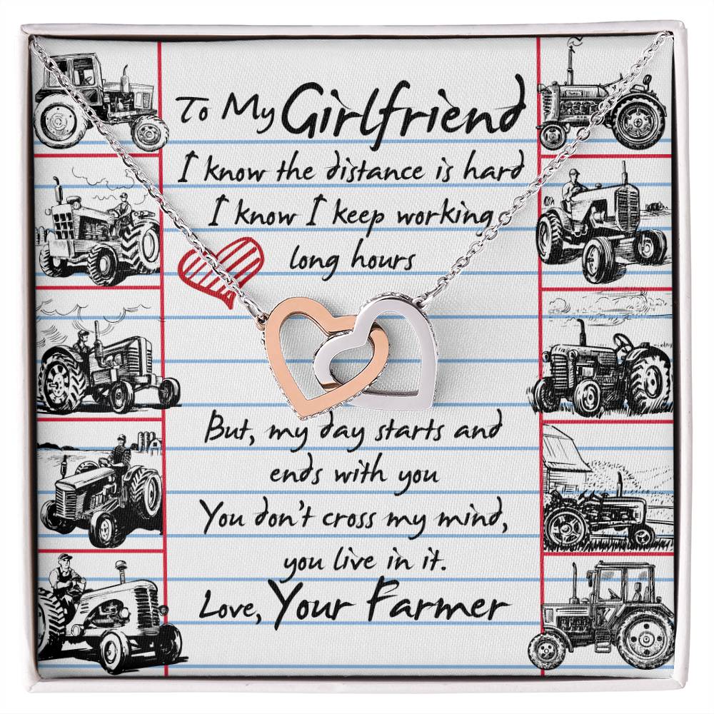 Farmer'S Girlfriend - Interlocking Heart Necklace Interlocking Hearts Necklace