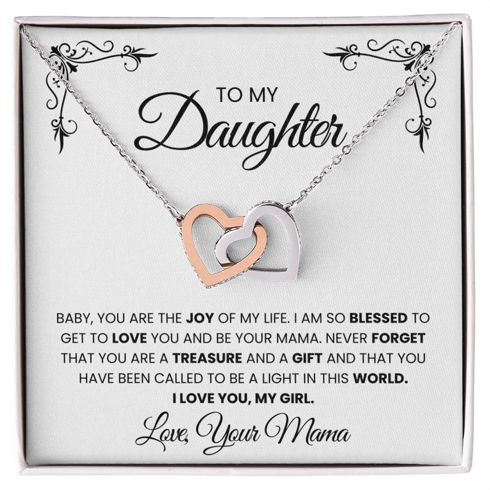 Joy Of My Life Interlocking Hearts Necklace