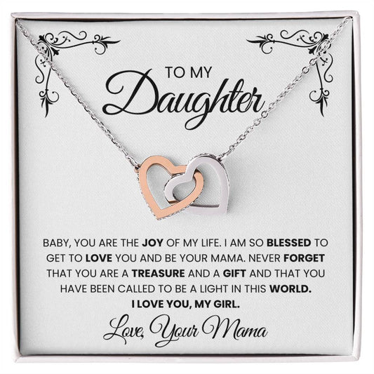 Joy Of My Life Interlocking Hearts Necklace