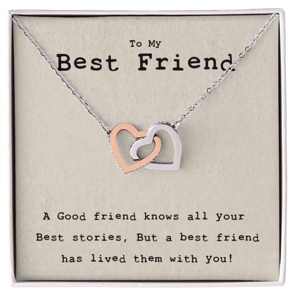 Bff Gift Best Friend Gift Soul Sisters Necklace Big Little Sorority Tribe Necklace Best Friend Love Necklace Interlocking Hearts Necklace