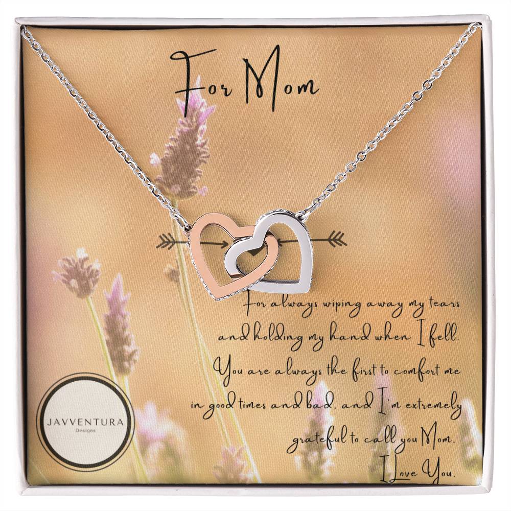 Interlocking Hearts For Mom Interlocking Hearts Necklace
