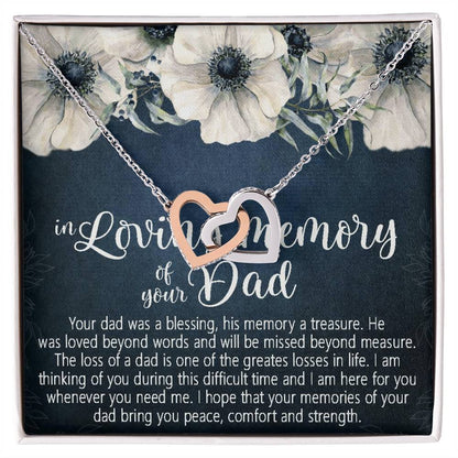 Godmother & Godson Necklace Gift For Godmother Godmother Gift Interlocking Hearts Necklace For Godmother Cute Gift For Godmother