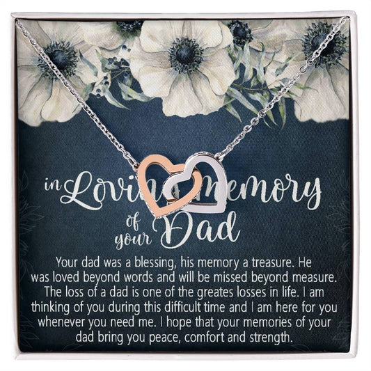 Godmother & Godson Necklace Gift For Godmother Godmother Gift Interlocking Hearts Necklace For Godmother Cute Gift For Godmother