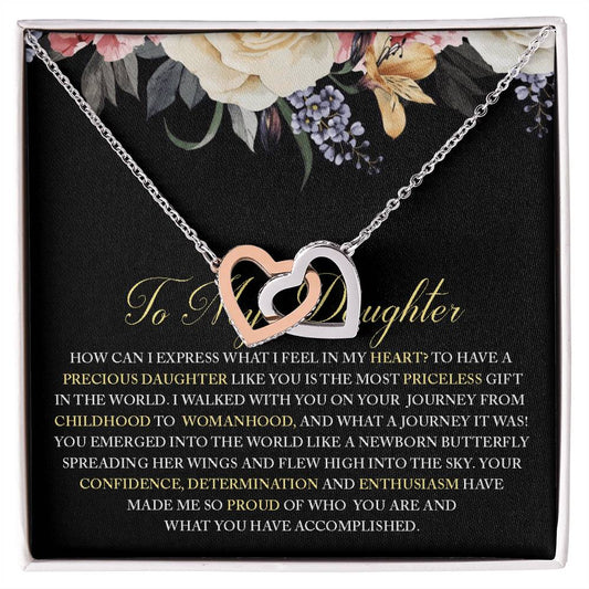 Precious Daughter - Interlocking Hearts Interlocking Hearts Necklace