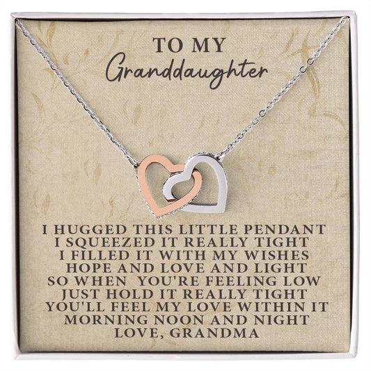 Give Her The Gift She Will Always Remember ?? Interlocking Hearts Necklace