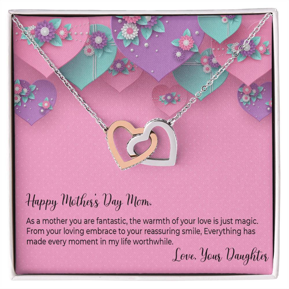 Perfect Mother'S Day Necklace - Limited Supply Interlocking Hearts Necklace