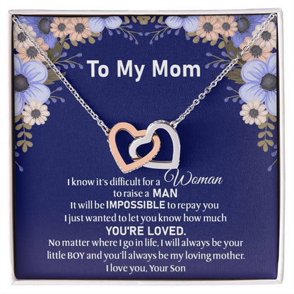 Mothers Day Collection - Interlocking Hearts Interlocking Hearts Necklace