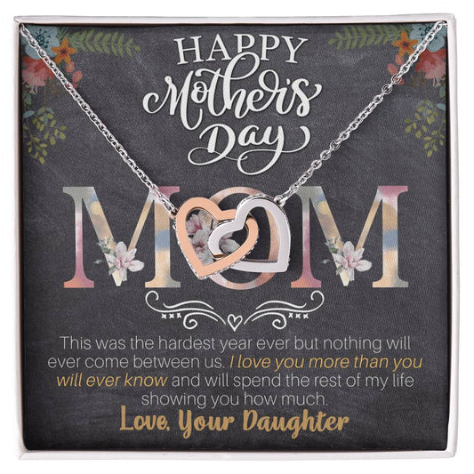 Best Mother'S Day Interlock Necklace Interlocking Hearts Necklace