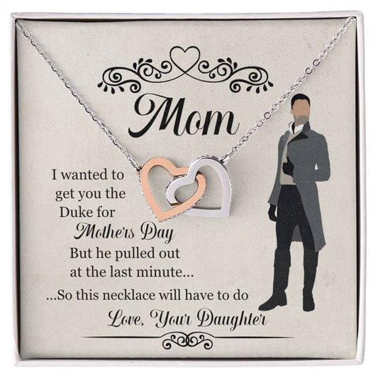 Mother’S Day Necklace Interlocking Hearts Necklace