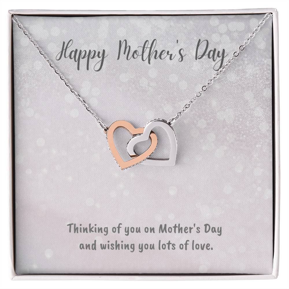 Mother'S Day Sp003 Interlocking Hearts Necklace