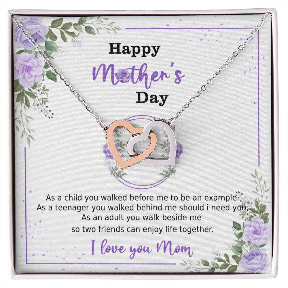 Life Together Interlocking Hearts Necklace