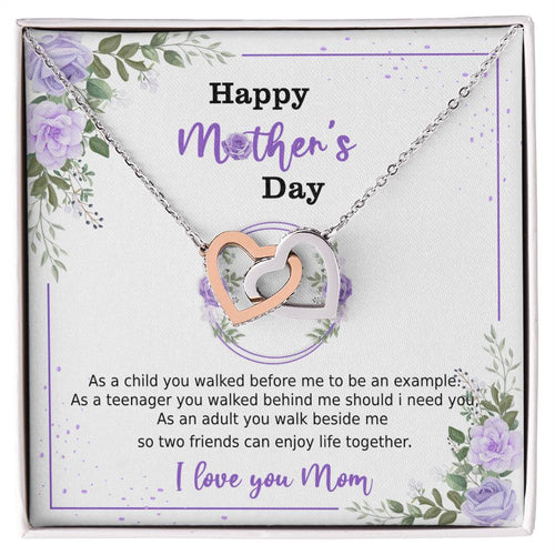Life Together Interlocking Hearts Necklace