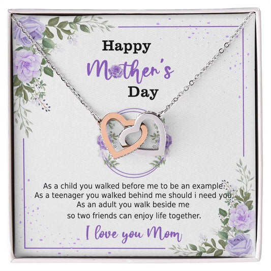 Life Together Interlocking Hearts Necklace